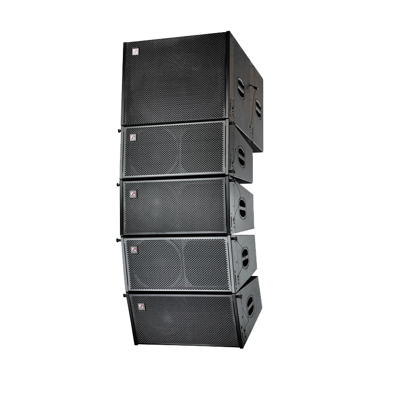 Light Weight Professinal Audio Full Range Line Array Medium And Small Dichotomy Line Array System