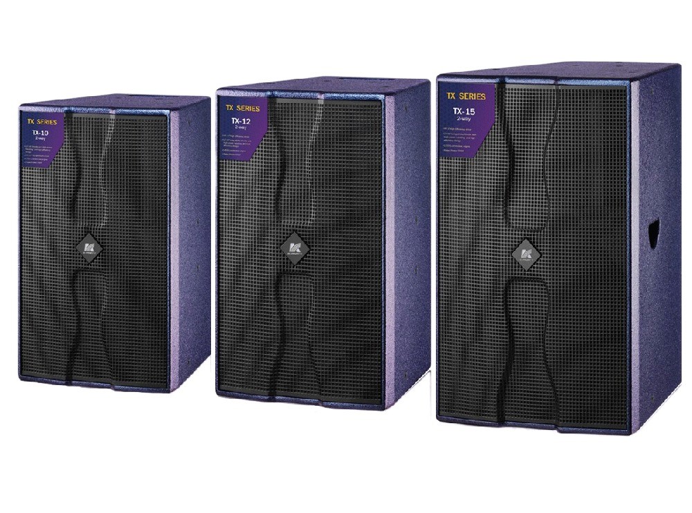 High End Sound TX Series KTV speaker Two Way Full Frequency Speaker
