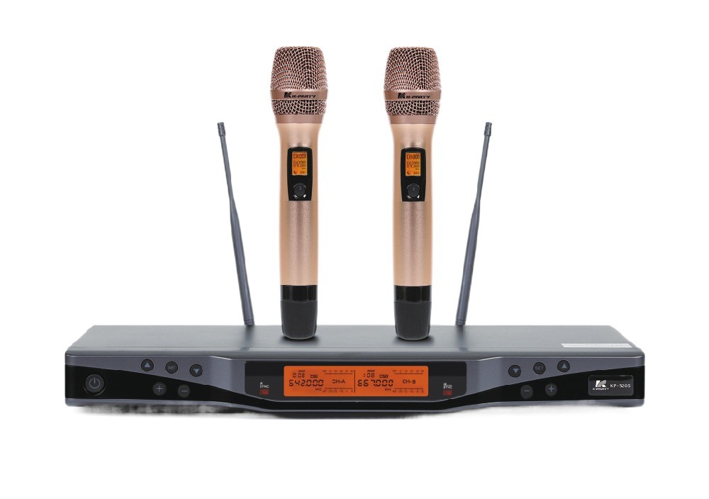 KP-520S Professional Wireless Microphone UHF Band Channel Spacing 250KHz