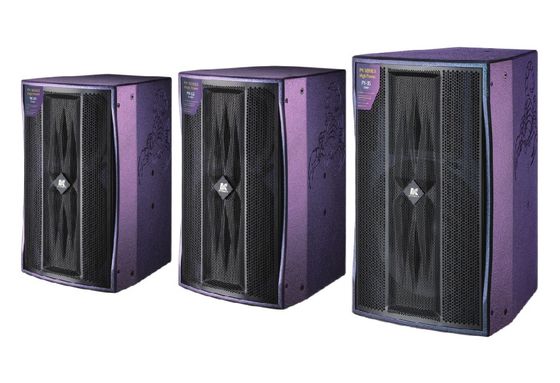 PK Series Two Way Full Frequency Speaker Birch Plywood Box Body 10 12 15 Inches