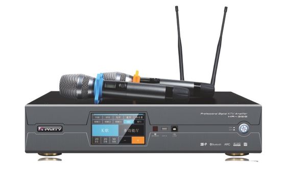 KR Series Professional Power Amplifier With Wireless Microphone 20Hz-20KHz